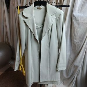 Dress and blazer set